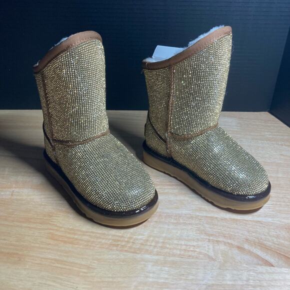 Australia Luxe Collective Gold Kids Boots - Picture 2 of 12